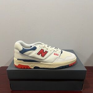 New Balance 550, BB550CPA, White, Blue & Red